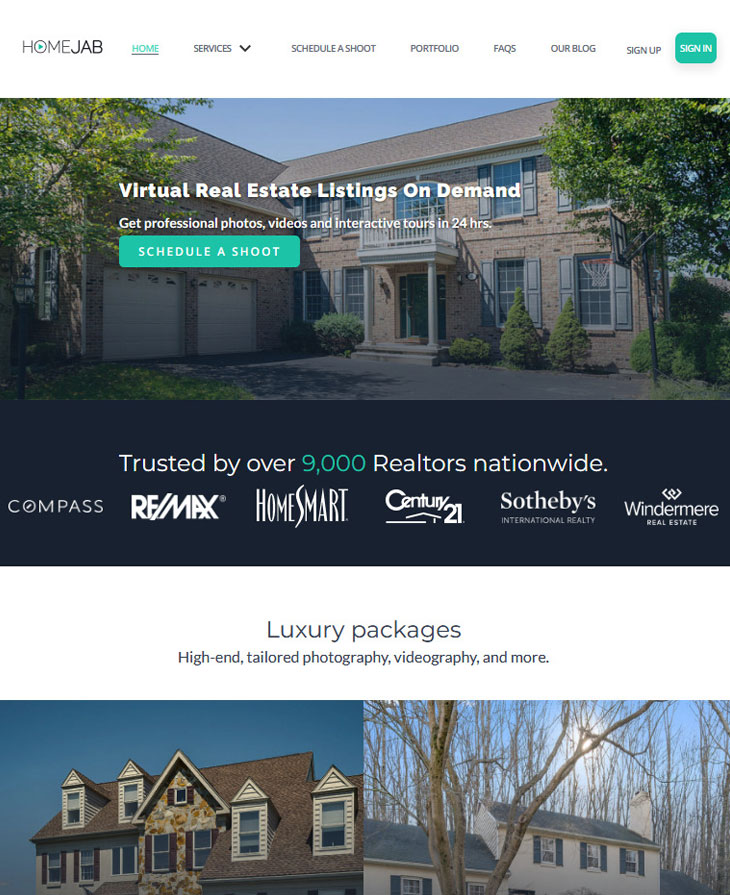 home jab website