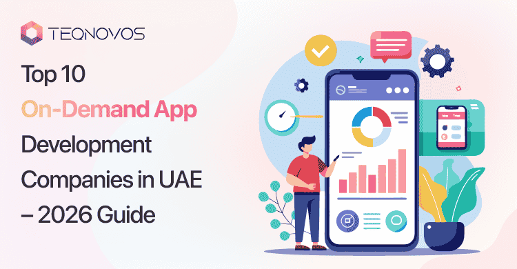 Top 10 On-Demand App Development Companies in UAE – 2026 Guide - Teqnovos