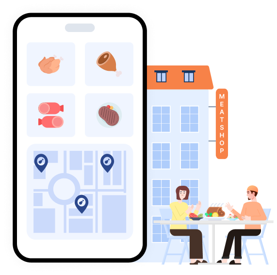 Halal Meat Shop App Development