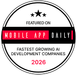 Teqnovos featured on Mobile App Daily fastest growing development companies 2026